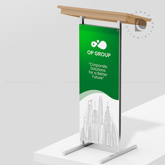 Portable Podium Standee